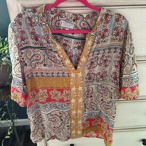 Women’s Johnny Was Blouse Top XL